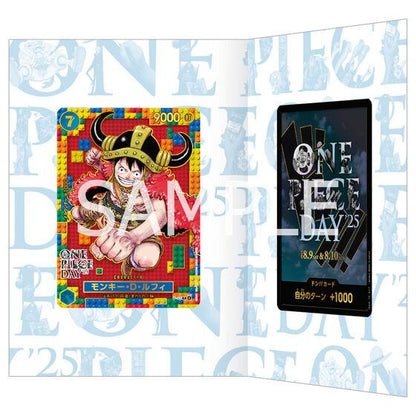 LEGO Elbaph Luffy ONE PIECE DAY ’25 Edition – Premium Card Collection (Japanese Exclusive)