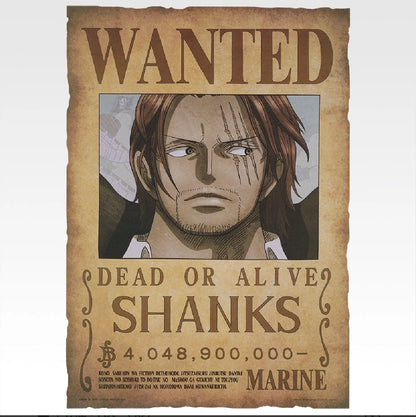One Piece Giant Bash Vol.1 Wanted Poster Ichiban Kuji Prize J COMPLETE 9 PIECE SET - Japanese Exclusive