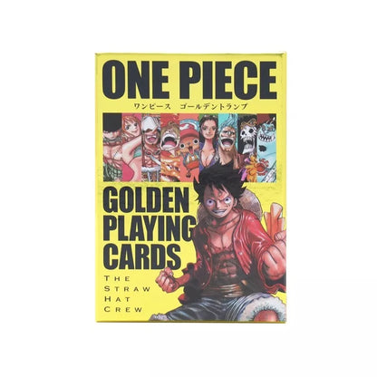 ONE PIECE GOLDEN PLAYING CARDS JUMP FESTA 2024 MUGIWARA JAPAN LIMITED