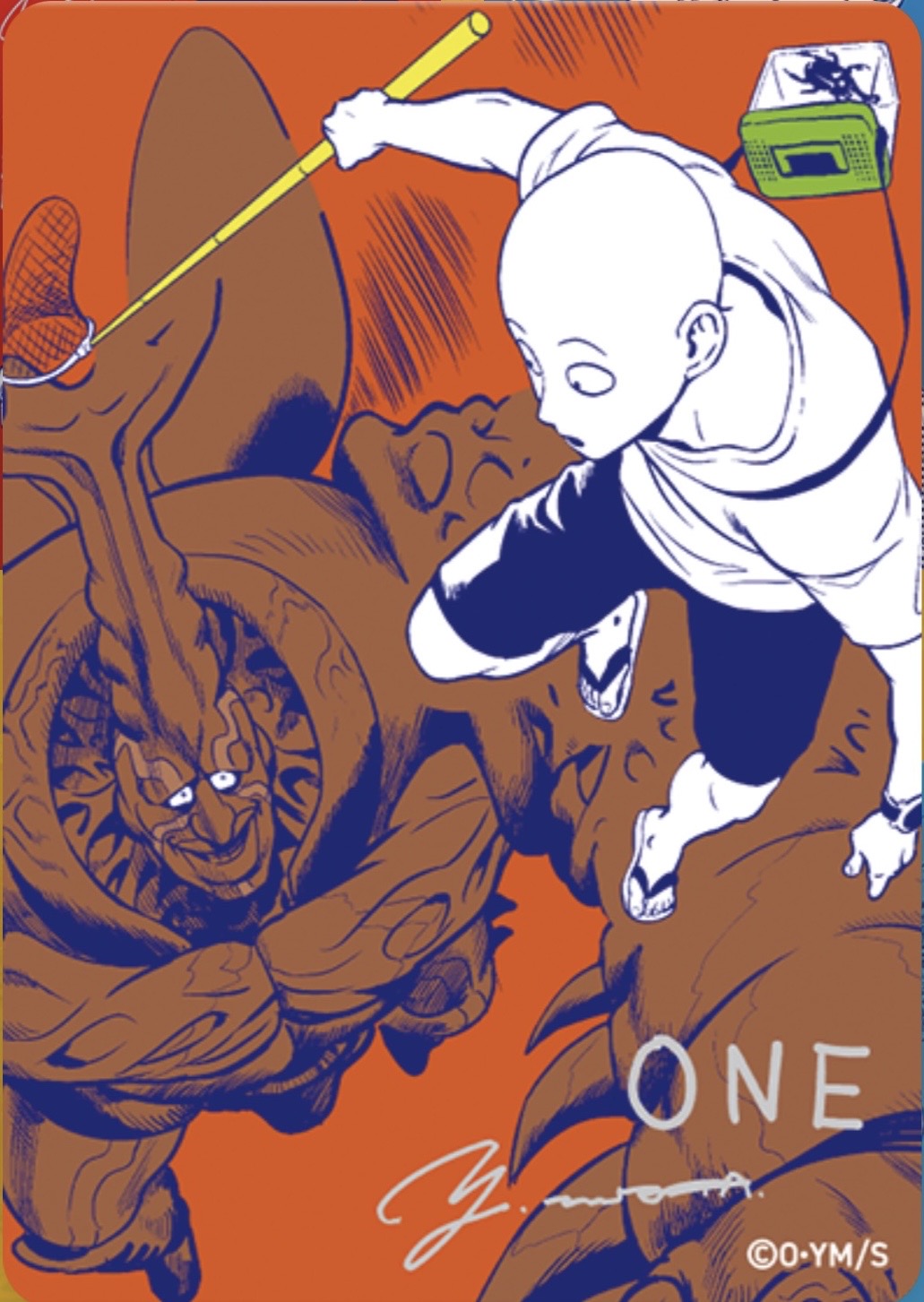 Natsukomi 2026 Meta Kira Card ONE PUNCH MAN Yusuke Murata Signed Saitama