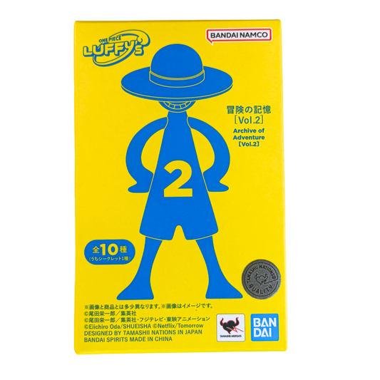Luffy’s Adventure Archive Vol.2 – Blind Box Figure (Official Bandai)