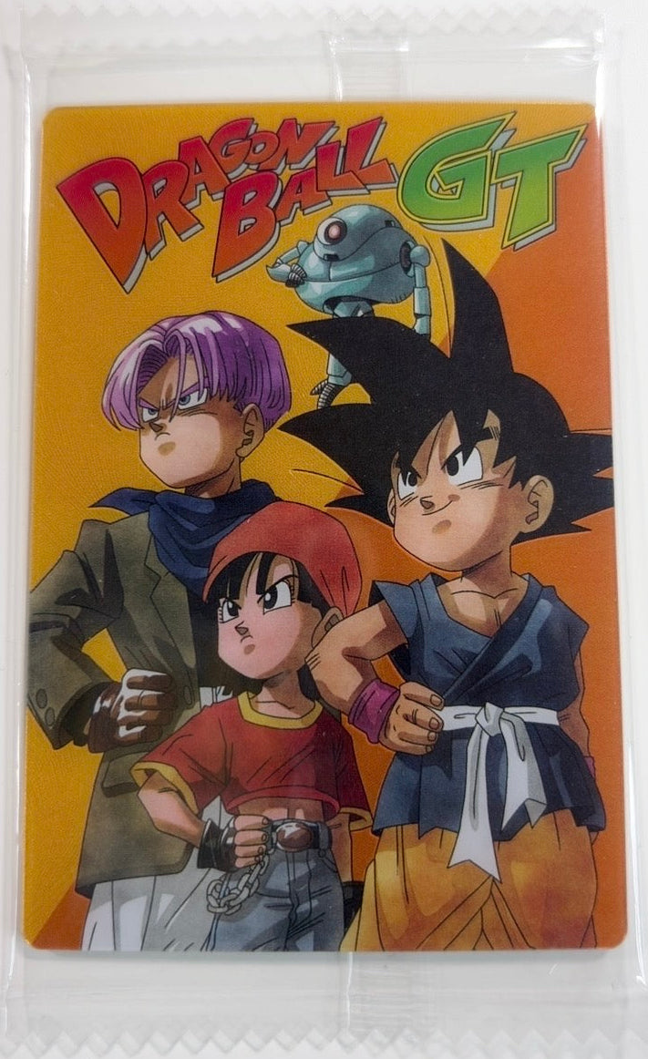 Ita-Jaga Dragon Ball Vol. 9 Card Goku, Trunks & Pan GT Concept Rare