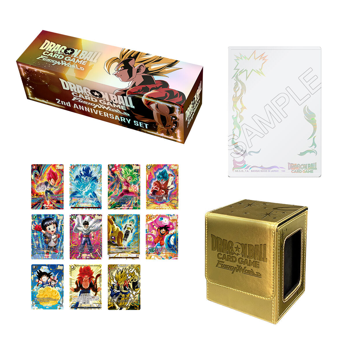 DRAGON BALL SUPER CARD GAME FUSION WORLD 2nd ANNIVERSARY SET - JAPANESE