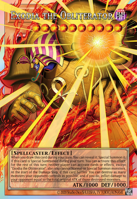 Exodia the Obliterator Overframe Utra YAC1-JP001  Japanese YuGiOh - NM