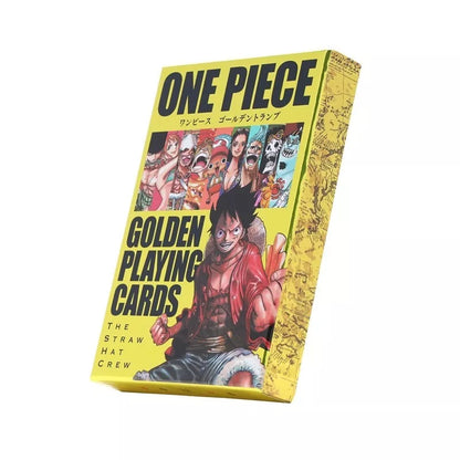 ONE PIECE GOLDEN PLAYING CARDS JUMP FESTA 2024 MUGIWARA JAPAN LIMITED