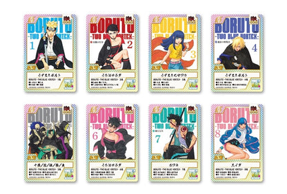 [PRE ORDER] "BORUTO" 10th Anniversary Trading Geki, Shinobi Emaki Style Clear Card (8 types)