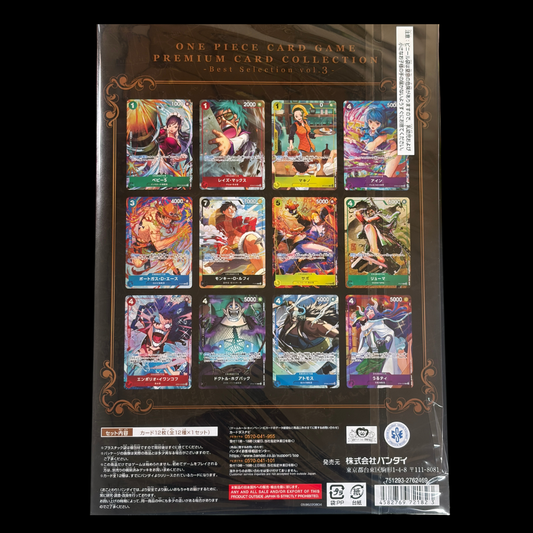 ONE PIECE Card Game – Premium Card Collection “Best Selection Vol.3” (Japanese Edition) – Sealed