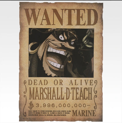 One Piece Giant Bash Vol.1 Wanted Poster Ichiban Kuji Prize J COMPLETE 9 PIECE SET - Japanese Exclusive
