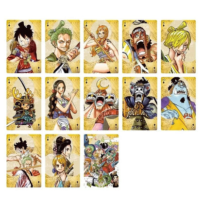 ONE PIECE GOLDEN PLAYING CARDS JUMP FESTA 2024 MUGIWARA JAPAN LIMITED