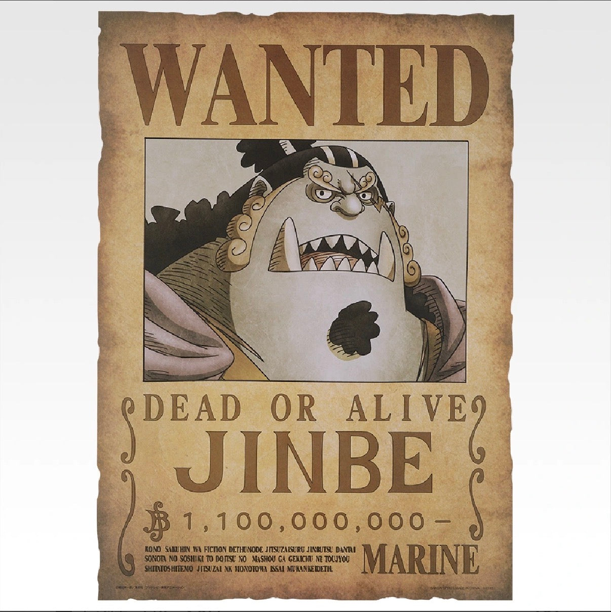 One Piece Giant Bash Vol.1 Wanted Poster Ichiban Kuji Prize J COMPLETE 9 PIECE SET - Japanese Exclusive