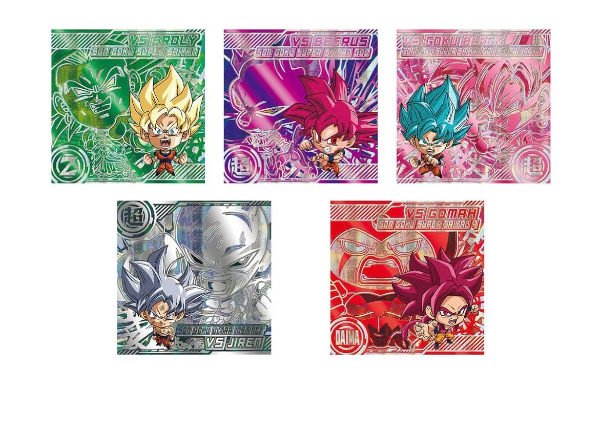 Dragon Ball “Super Warrior” 10th Anniversary Wafer Snack Packs(20pks) – Japanese Exclusive