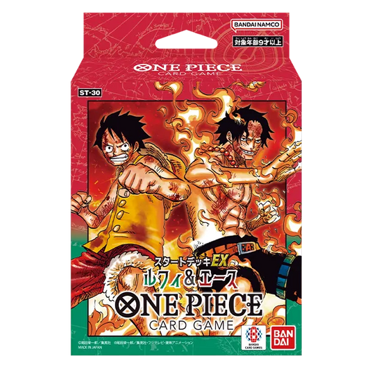 ONE PIECE Card Game ST-30 Starter Deck EX – Luffy & Ace (Japanese Edition)